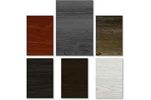 ATOPOSE GREEN SURFACE SOLUTIONS ATOPOSE Peel and Stick Vinyl Flooring Plank，1 Piece Sample,4"x6" Self Adhesive Flooring For DIY Installation（Slate Grey Sample）