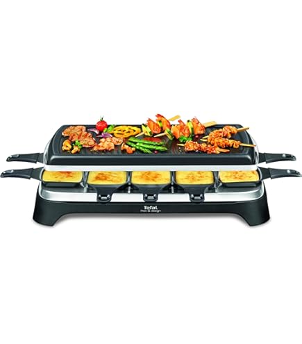 Set 8 Spatole Raclette In Legno - Raschietti Per Formaggio Fuso, Griglia Da Tavolo, Antiaderente, Ideale Per Cene Con Amici E Famiglia