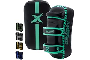 XN8 SPORTS XN8 Muay Thai Pads Strike Shield Kickboxing Curved For MMA-Boxing-Martial Arts-Taekwondo-Karate Target-Punching (Sold as a single)