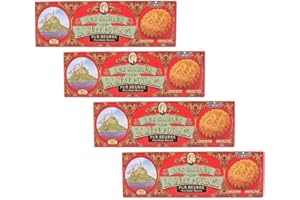 ANTICO CAFFE' NOVECENTO La Mere Poulard® | Biscotti al Puro Burro Salato | Biscotti Burro Tradizionali | Frollini al Burro - 4 x 125 Gr