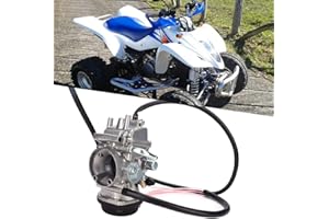 SIMLUG Carburador, Carb Fit Accesorio De Repuesto De Alta Eficiencia Ajuste Para Suzuki LTZ 400 ATV QUAD 2003 2004 2005 2006 2007