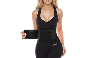 YIANNA Faja Reductora Mujer Abdominal Lumbar Fajas Reductoras Abdomen Adjustable para Deporte Fitness Postparto