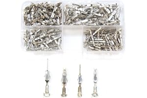 EVURU Automotive Connector Pins 1.5/3.5mm Maschio terminale Femminile Cablaggio Cablaggio Elettrico Auto capocuccio Strumento di Piegatura Compatible with VW. Tyco Te. (Color : 623 615 200pcs)