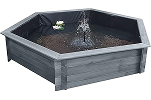 Promadino High Pond Hexagonal 200 cm, Grey