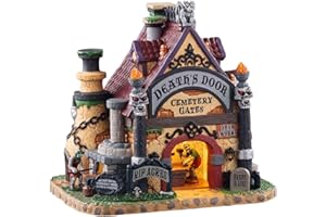 Lemax - Death`s Door Cemetry Gates 05614 Haus Halloween Spookytown