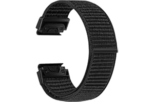 BTTNG 22mm Watch Strap Compatible with Garmin Fenix 8 47mm/Garmin Fenix 7/Fenix 7 Pro/Fenix 6/Fenix 6 Pro/Fenix 5 Plus Strap, Nylon QuickFit Sport Band for Garmin Forerunner Instinct 2/EPIX 2
