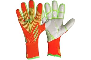 PEIXEN Gants De Gardien De But, Gants De Football pour Enfants, Gants De Football pour Garçons, Filles Et Gardiens De But Juniors, Gants De Football pour L'entraînement Et Les Jeux, Antidérapants 6 F