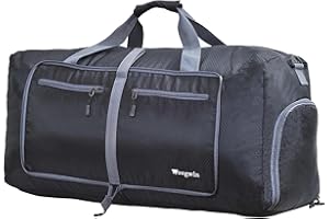 ehsbuy 60L Reisetasche Groß Faltbare Sporttasche Herren Damen mit Schuhfach Taschen Wasserdicht Saunatasche Travel Bag für Sports Urlaub Gym Übernachtung