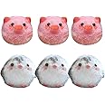 Squishy Toy, Taba Squishy, Squishy Oreo Biscuit Squishy Fidget Toys Fufu Taba Stress Ball Squeeze Toys Anxiety Relief for Women/Men Stocking Fillers Birthday Gifts163 (Pink(Pig))