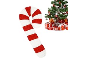Siuwddee Zuckerstangen Kissen, Kissen Zuckerstange, Weihnachten Zuckerstangen Kissens, Plüsch Zuckerstange, Kissen Zuckerstangenform, Weihnachtskissen Für Sofa, Bett, Couch, Schlafzimmer