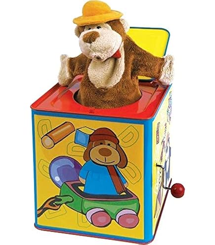 Schylling Jester Musical Jack w pudełku : Amazon.pl: Zabawki