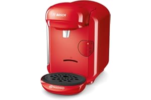 BOSCH ELECTROMÉNAGER Bosch TAS1403 Machine à Café Capsule 1300 W, Rouge