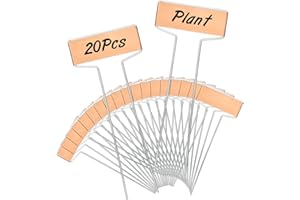 KINGLAKE 20 pezzi 15.5CM etichetta per giardinaggio etichetta in rame etichetta per esterni etichetta per piante etichetta per orto in metallo