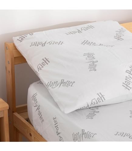 BELUM Federa Per Cuscino Harry Potter 45x45 Cm - 100% Cotone Biologico, Tessuto Half Panama, Modello A