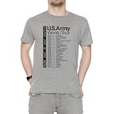 US Army World Tour T-Shirt : Amazon.de 