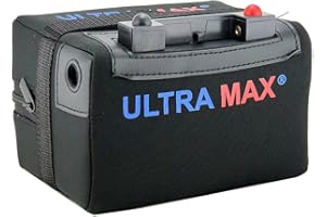 ULTRA MAX ULTRAMAX - Batería de litio para carrito de golf de 36 agujeros
