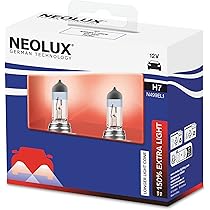 Set 2 Becuri Auto Neolux Extra Light +50 N448EL-2SCB, H1, 12V, 55W, P14