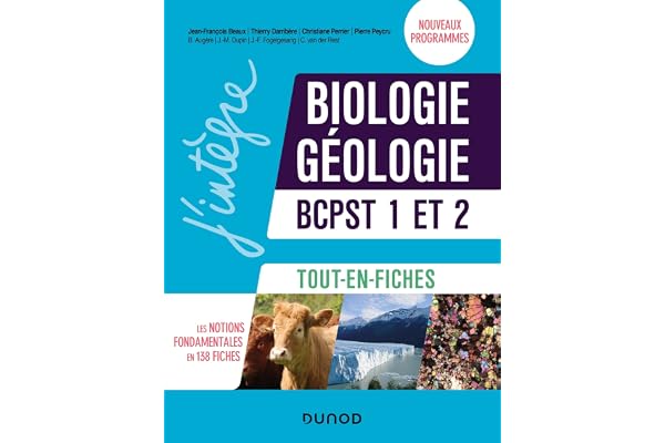 Biologie et géologie tout en fiches - BCPST 1 et 2 - 2e éd.