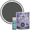 Rust-Oleum Grey Water-Resistant Bathroom Tile Paint in Gloss Finish - Graphite 750ml