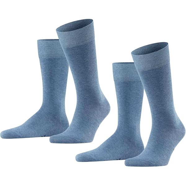 ESPRIT Homme Basic Uni 2-Pack Chaussettes Respirantes Biologiques Résistantes Quotidienne