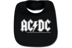 AC/DC Metal-Kids - Logo Unisex Lätzchen schwarz Band-Merch, Bands