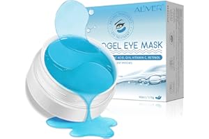SEFUDUN Augenpads,Augenmaske,Augenklappen,30 Paar Hydrogel Augenklappen gegen Augenringe,Taschen, Falten,Augenringe & Schwellungen-Nat¨¹rliche Collagen Augenmaske