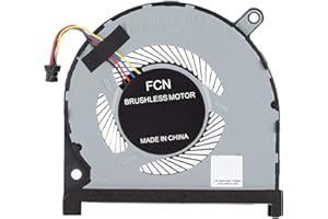 ASHATA Ventola CPU Sostitutiva per Dell Inspiron 7000/ per Dell Inspiron 15‑7590/ per Dell Inspiron 7591/ per Dell Inspiron 0MPHWF 0861FC, Connettore a 4 Pin(processore)