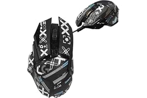 NUCNOK Nastro Antiscivolo per Logitech G G502 HERO/G502 Mouse Gaming, Resistente al Sudore,Anti Scivolo,Facile da Applicare,Design Autoadesivo,Mouse Gaming Accessori