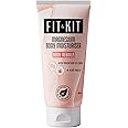 FitKit Post Exercise Body Moisturiser - Post Workout Body Lotion for Men and Women - Skincare with Magnesium in 3 forms and Hemp Protein to help Healthy Muscles - Body Rebuild, 200ml