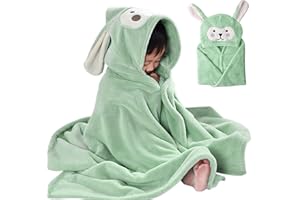 Shengruili Toalla Bebé Recién Nacido,Toallas de Baño para Bebe,Toalla de baño con Capucha para bebé,Toalla Bebé con Capucha,Capa de Baño bebé con Capucha