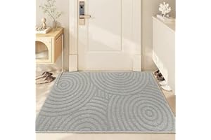 Artanchao Felpudo Entrada Casa,felpudos Originales,Alfombra Exterior para Puerta,Antideslizante,Lavable para Atrapar Suciedad para Interior y Exterior,Pasillo,Cocina
