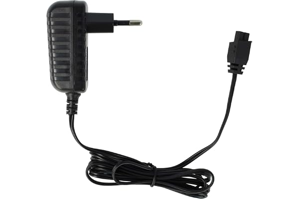 vhbw Strömförsörjning/laddare, kompatibel med Gardena AccuCut Li 9850, 9851, 9852, häckklippare, gräsklippare, gräsklippare - 150 cm kabel