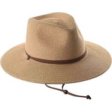 Chapeau Panama En Paille - Taille XL - Beige - Pour Homme Et Femme