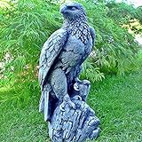 Steinfigur Seeadler Adler Falke Vogel Greifvogel Figur...