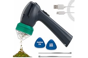 MAMBA GRINDERS Mamba Lite 0,75 g Macinino Elettrico Portatile per Erbe con Testa Tutto-Plastica Verde. Macinapepe Alimentato USB Ricaricabile per Macinazione a Una Mano