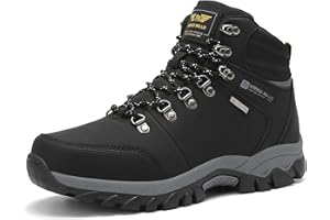 ARRIGO BELLO Bottes Homme Bottine Bottes de Neige Boots Hiver Chaussures Chaudes Fourrure Randonnée Les Loisirs 41-46