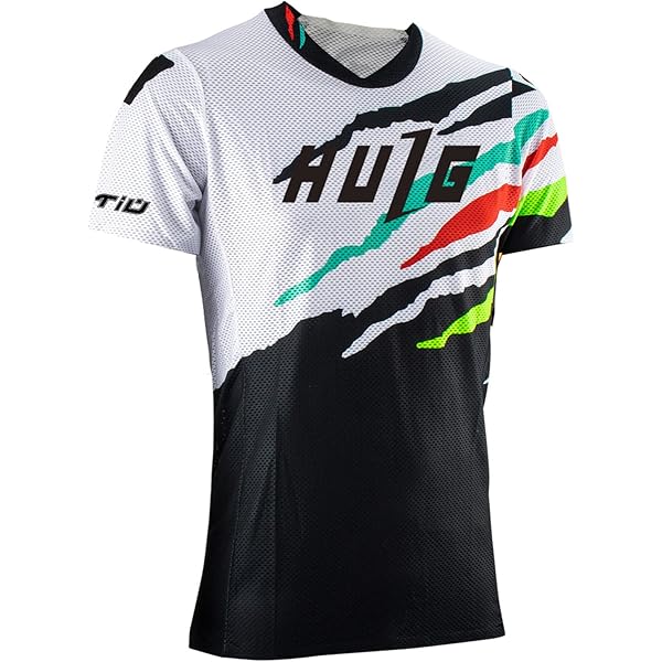 ROTTO Heren MTB Jersey Mountainbike Fietsen Shirt Korte Mouw