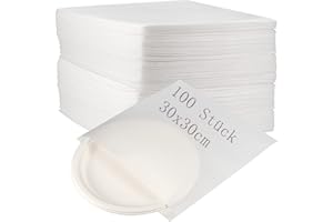 ZEONHEI 100 Stück 30x30cm Schaumfolie, Schaumstoff Beutel Umzugskartons Verpackungsmaterial Schaumstoffverpackung für Verpackung Glas, Geschirr, Porzellan, Weiß