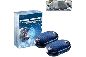 Dandin 2Pcs Electromagnetic Snow Removal,Advanced Electromagnetic Antifreeze Snow Removal Device,Microwave Car Deicer Antifreeze,Electromagnetic Car Deicer for Indoor & Outdoor,A Must-Have in Winter