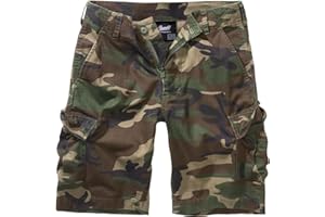 Brandit Short Indéchirable BDU Enfant Homme Short Camouflage Sombre