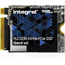 Integral 1TB M.2 NVMe 2230 PCIe Gen4 x4 SSD – READ speed up to