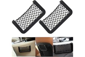 Xinlie Elastic Net Rack Storage Magazine Storage Net Motorhome Utensil Net Storage Net Utensil Net Car Trunk Storage Net Car String Storage For Car Caravan Motorhome Boat(2 Pieces)
