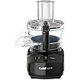 Cuisinart 9-Cup Continuous Feed Food Processor with Fine and Medium Reversible Shredding and Slicing Disc, Universal Blade, Continuous-Feed Attachment, and In-Bowl Storage (Black)