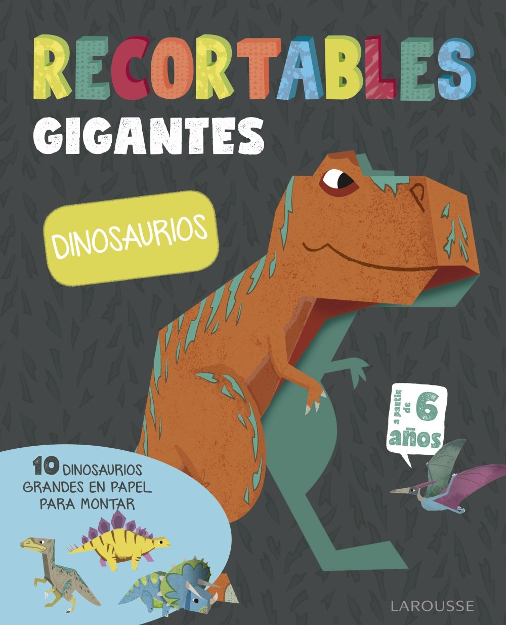RECORTABLES GIGANTES. Dinosaurios