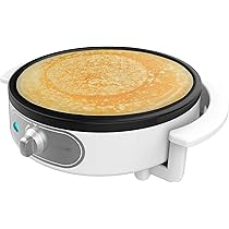 Crepiera Elettrica Elite Gourmet - Piastra Antiaderente 30.5cm Per Crêpes E Pancake - Foto 5