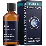 Mystic Moments | Olio essenziale Elemi 100 ml - Olio puro e naturale per diffusori, aromaterapia e massaggio miscele senza OG