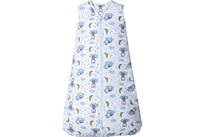 Lictin Baby Sleeping Bag 2.5 Tog, Soft Warm Baby Sleeping Sack Wearable Blanket, Baby Grow Bag Swaddle Wrap with Adjustable Length 90-110cm for Infant Toddler 18 to 36 Months
