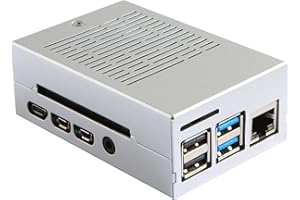 GELID SOLUTIONS Gelid Solution ICEBERRY Raspberry Radiatore – Modulo di ventilazione integrato – Funzionamento silenzioso – Raspberry Pi 4 Model B – 91 x 62 x 33,5 – Argento