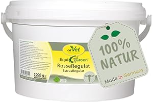 cdVet EquiGreen RosseRegulat - Integratore alimentare con pepe monaco per aiutare la cavalle di cavalla, 1 kg