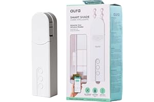 AURA SMART HOME Aura Motor for Roller Blinds | Automates Window Shades or Roller Blinds | Intelligent Programming and Voice Control | Bluetooth | Easy configuration | Compatible with Alexa, Google and IFTTT